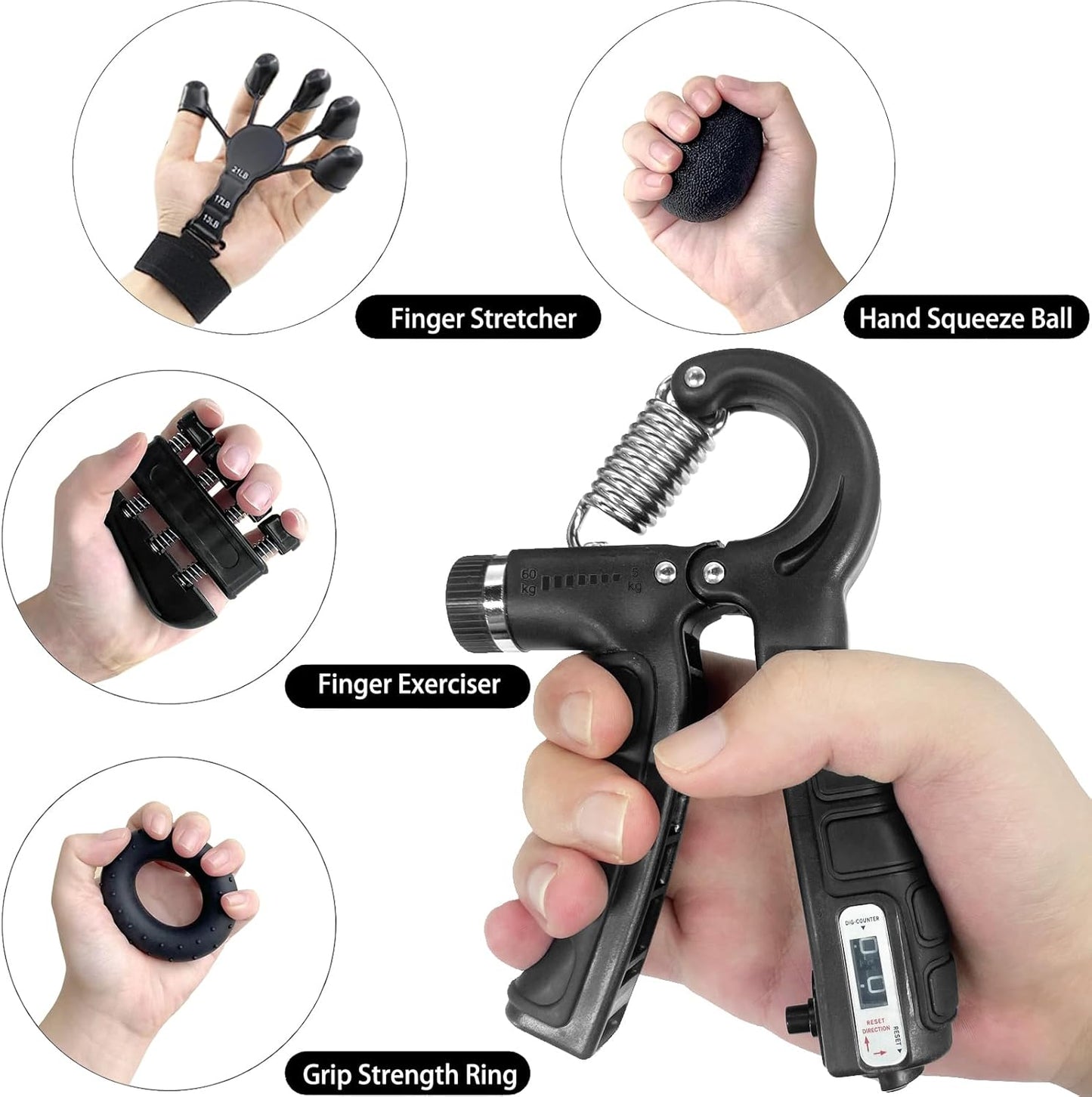 hand grip kit-مجموعة قبضة اليد