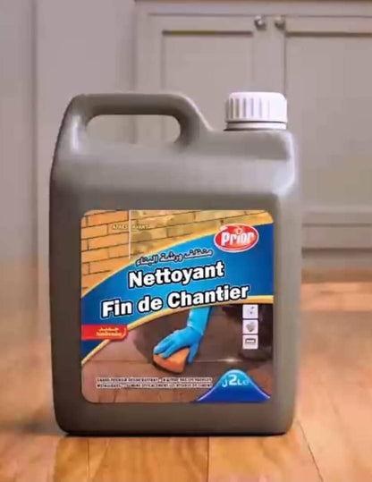 ملمع البلاط و مزيل بقايا الاسمنت و الترسبات 2 لتر